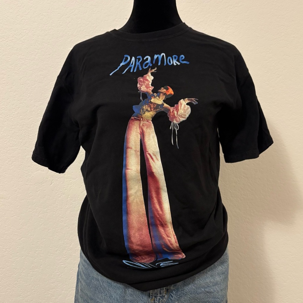Black Paramore Graphic T-Shirt